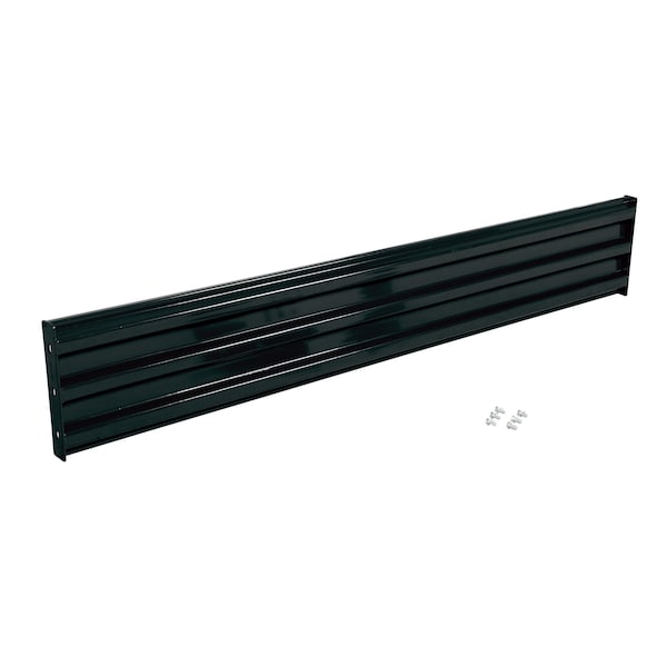 Vestil Bolt-On Style Guard Rail 9 Ft Black GR-F3R-BO-9-BK - main